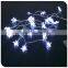 white battery operated opwered christmas lights with star bulbs cover