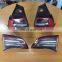 Applicable to Tesla Model 3 rear inner and outer tail lights tail light rear round car LED light auto parts.