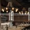 Industrial Nature Retro Style Rope Chandelier Home Decorative Kitchen Restaurant Hemp Chandelier