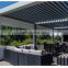 modern outdoor bricoking bioclimatique smart pool retractable pergola-aluminium bioclimatic 5x3 set