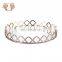 Modern Decorative Snack Wedding Appetizer Serving Mirror Tray