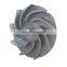 Centrifugal Paddle Wheel Metal Cnc Machining Flexible Water Pump Impellers