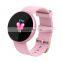 skmei b36 beautiful wrist smart for women sport watch heart rate