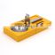 Made in china yellow lacquered promotion ashtray wholesale custom made wooden cigar ashtray