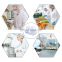 Industry Nurse Non Woven Hairnet Shower Food For Kitchen Head Cover White Bouffant Surgical Medical Hair Net Clip Disposable Cap