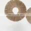 New Trend boho 2023 Seagrass Wall Decor Straw Rustic Pattern Woven Art Decor Placemat Wholesale