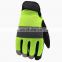 Breathable Touchscreen Mens Synthetic Leather Work Gloves Gardening Gloves with Anti Slip Padded Palm