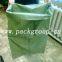 Green woven polypropylene bags for construction waste