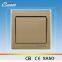 Aluminium Panel panel 10A 1gang 1way wall switch for light