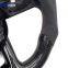 For Audi A3 A4 A5 S3 S4 S5 B9 Alcantara Carbon Fiber Red Stitching Steering Wheel Base Assembly