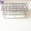 High Quality Wholesales Stainless Steel Woven Mesh Basket With Handle For Goods Storage