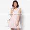 2016 hot sale women mini dress design OEM short sleeve custom dress D317