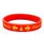 Merry Christmas Silicone Wristbands Men's and Women's Rubber Wristbands Custom Promotional Bracelets