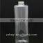 37oz 1050ml clear round-square plastic bottle for cosmetic packaging