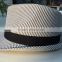 Wholesale Stripe Fabric Fedora Hat for kids and Mens