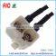 Right Angle Double Fakra Female Jack to Male Plug Aerial Antenna Adapter Distributor Rns - E Rcd 300 500 510 Mfd2 310 510 Vw