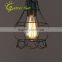 Industrial Pendant Lamp Iron Cage Pendant Light Fixture of Ceiling