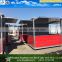 cheap modern prefab container food snack pizza house/ modern prefab house designs food kiosk Prefab Houses