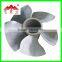 Low water head hydro power plant axial flow water turbine