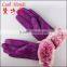 premium sheepskin leather gloves with real Rex Rabbit Fur gloves
