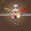 Home Decorative Classical Design Ceiling Light Fan with Pulling Switch