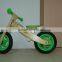 Wholesale China plywood bright green color wooden balance bike, balance bike for kids                        
                                                Quality Choice