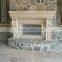 French fireplace mantel