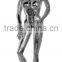 Cheap Cheap Cheap plastic multi-style electroplating female Mannequins without face big breast sexy manikin for clothes shop