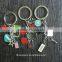 fashion gift brass color metal keychain