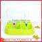 Private label custom color automatic plastic pet feeder dog drinking fountain