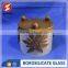 short clear resistant heat glass candle holder