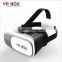 Virtual reality glasses 2nd generation 3D VR Box fashional new style good quality 3d glasses for watching TV or movies