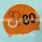 Elastic silica river bathing cap for black hair