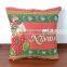 PLUS jacquard cotton line christmas cushion covers