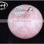 Natural Rose Quartz Crystal Crafts Stone Apple/Christmas Apple Gifts/Gems Stones Apple