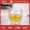 Hot heat insulation 80ml double wall glass coffee cup                        
                                                Quality Choice