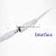 220V led pannel ceiling light round glass panelguide lighting