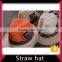 Fashion military baseball drinking straw cap