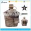 wholesale camo military kettle travel camping kettle plastic 1L water bottles