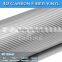 Glossy Silver 4D Carbon Fiber Vinyl Film For Car Body Wrapping