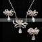 Wholesale Mexican Jewelry Cute Bow Silver Jewelry Set 925