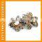 PGHD0333 High quality elegant vintage style metal hair jewelry ornaments accessory colorful flower hair clips