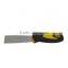 1.5 inch Flexible Stainless Steel Blade and dual color Soft Grip plastic handle Scraper putty knife