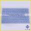 New fashion blue hot fix 8*8 glass crystal rhinestone sheet for bags