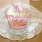handmade hot sale lace wedding cupcake wrappers customized design