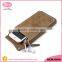Latest man leather wallet China wholesale