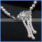 4 Colors Sterling Silver Micro Pave Zircon Crown Multi-Function Box Clasp Tassel Pendant Connector For Pearl Necklace SC-CZ051