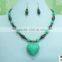 Super quality Crazy Selling two tones bib statement necklace