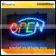 Flowery,Acrylic,Fashionable,Led open sign/display/billboard