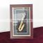 Home furnishing Display Case Wall Frame Gold Saxphone Model